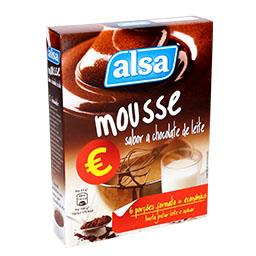 Mousse chocolate, sem açucar