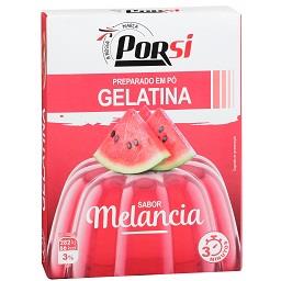 Gelatina em pó melancia