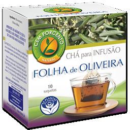 Chá infusão folha de oliveira