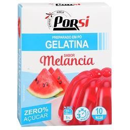 Gelatina melancia 0% açúcar
