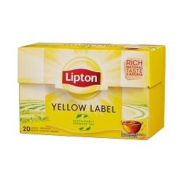 20 saquetas chá yellow label