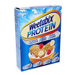 Weetabix proteína