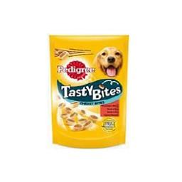 Snack cão tasty bites cheesy