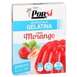 Gelatina morango 0% açúcar