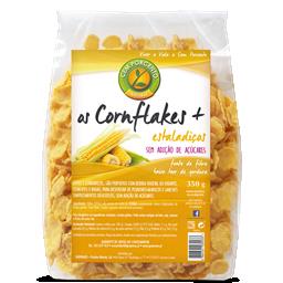 Os cornflakes + estaladiços sem açúcar