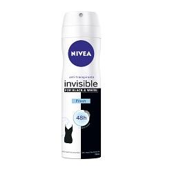 Desodorizante Spray Invisible Black & White Fresh