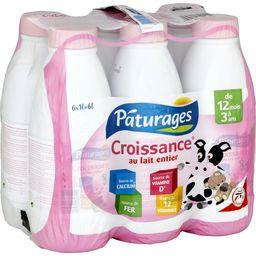 Lait De Suite Liquide Au Lait Entier De 12 Mois A 3 Ans Paturages Intermarche