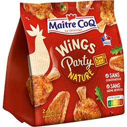 Maître Coq Maître Coq Wings Party - Manchons et ailerons de poulet nature le sachet de 400 g