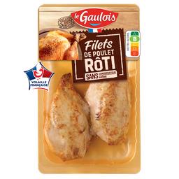 Le Gaulois Le gaulois Filets de poulet rôtis cuits la barquette, environ ,250g