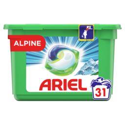 Ariel Ariel Lessive en capsules allin1 pods alpine La boite de 31 capsules