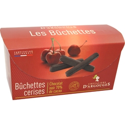 Chevaliers d'Argouges Chevaliers d'Argouges Bûchettes de chocolat à la cerise La boîte de 150 g