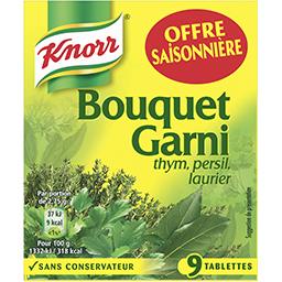 Knorr Knorr Marmite de bouquet garni la boite de 9 - 99g offre spéciale