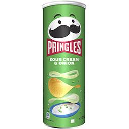Pringles Pringles Chips Tuiles saveur Crème et Oignon la boite de 175 g