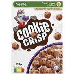 Nestlé Nestlé Cookie Crisp Céréales petit déjeuner pépites de chocolat la boite de 375g