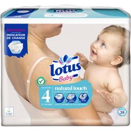 Couches Touch Taille 4 7 14 Kg Lotus Baby Intermarche