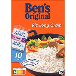 Ben's Original Ben's Original Riz long grain 10 min les 5 sachets de 200 g