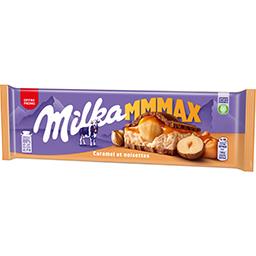 Milka Milka Mmmax - Chocolat au lait caramel et noisettes la tablette de 300 g