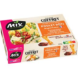 Mix Buffet Mix Salade coffret poulet rôti et Pipe Rigate la boite de 320 g