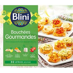 Blini Blini Les bouchées gourmandes la boîte de 30 pièces - 300g