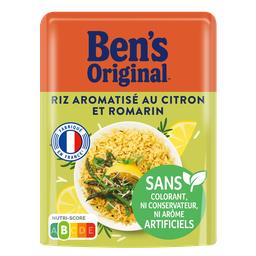 Ben's Original Riz aromatisé au citron et romarin le sachet de 220g