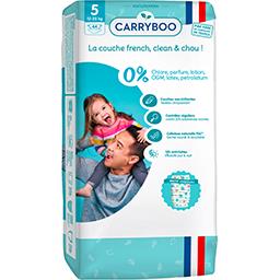 Carryboo Carryboo Couches Naturopera motif 'hiboux' T5 : 12-25 kg le paquet de 44