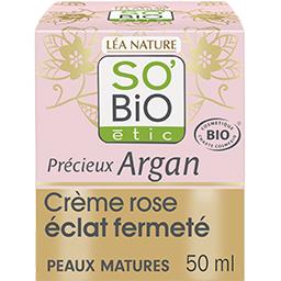 SO'BiO étic So'bio Etic Précieux Argan - Crème rose éclat fermeté jour le tube de 50 ml