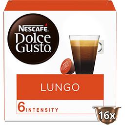 Nescafé Nescafé Dolce Gusto Capsules de café compatible Dolce Gusto -  Lungo la boîte de 16 capsules - 104g