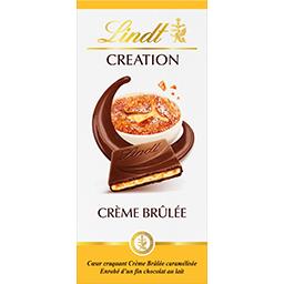 Lindt Lindt Création - Chocolat au lait La Crème brûlée la tablette de 150 g
