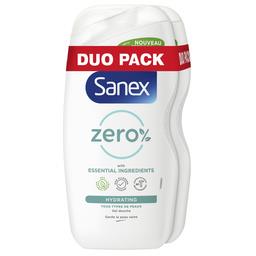 Sanex Sanex Zéro % - Gel Douche sans savon essential peaux normales les 2 flacons de 475ml - 900ml