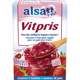 Vitpris Gelifiant A La Pectine De Fruits Pour Confitures Gelees Et Pates De Fruits Alsa Intermarche