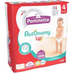 Couches Culotte Autonomy Up Taille 4 8 15 Kg Pommette Intermarche