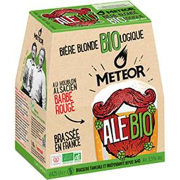 Meteor Pils Meteor Bière blonde Ale BIO les 6 bouteilles de 25 cl