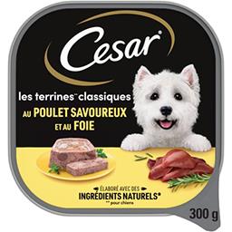 Cesar César Les Classiques - Terrine au poulet la barquette de 300g