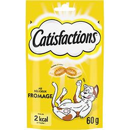 Catisfactions Catisfactions Friandises au fromage pour chat le sachet de 60g