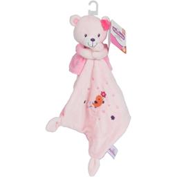 doudou pommette ours rose