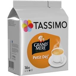 Tassimo Tassimo Grand' Mère - Capsules café Petit Déj' les 16 capsules de 8,3 g