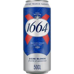 1664 1664 Bière blonde la canette de 50cl