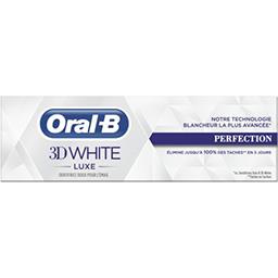 Oral B Oral B Dentifrice 3d white luxe perfection Le tube de 75 ml