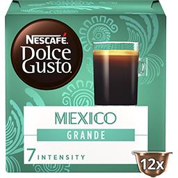 Nescafé Nescafé Capsules de café compatibles Dolce Gusto - Grande Mexico la boîte de 12 capsules - 108g