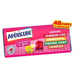 Apéricube Apéricube Fromage fondu apéritif incontournable de l'apéro la boite de 48 cubes - 250 g