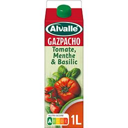 Alvalle Alvalle Soupe froide tomate menthe & basilic la brique de 1 l