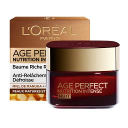 L'Oréal L'Oréal Paris Age Perfect Nutrition - Baume Anti-Âge Nuit Visage Réparateur le pot de 50ml