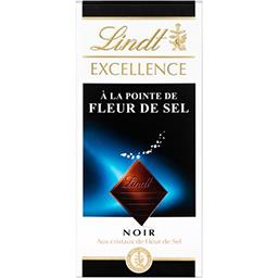 Lindt Lindt Excellence - Chocolat noir à la pointe de fleur de sel la tablette de 100 g