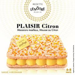 Labeyrie Recette Lenôtre Paris Plaisir citron 6-8 parts le gâteau de 6-8 parts - 410g
