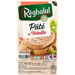Reghalal Réghalal Pâté de volaille halal la barquette de 160 g