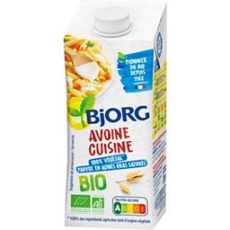 Bjorg Bjorg Avoine cuisine Bio la brique de 200ml