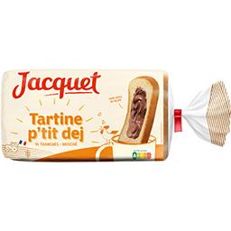 Jacquet Jacquet Tartine P'tit Dej brioché le paquet de 14 tranches - 410 g