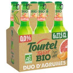 Tourtel Twist Tourtel Twist - Bière sans alcool au duo d'agrumes BIO les 6 bouteilles de 27,5 cl