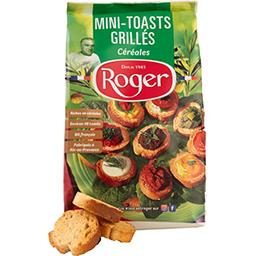 Roger Roger Mini-toasts Aixois grillés aux céréales le paquet de 150 g
