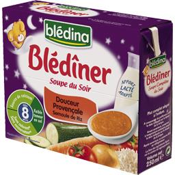 Blediner Soupe Du Soir Douceur Provencale Semoule Riz Des 8 Mois Bledina Intermarche